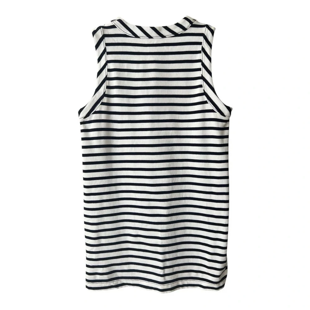 Kate Spade Nautical Midi Sleeveless Striped Dress Size XL NWOT